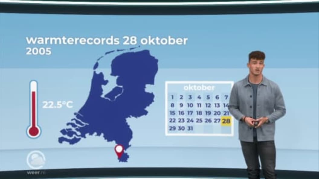Gemist: Weer.nl: Explainer warmterecords 28 oktober 2022