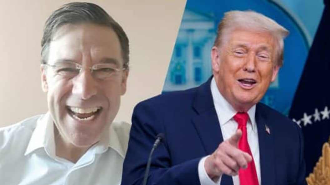 Vandaag Inside: Acteur Remko Vrijdag maakt parodie op Mark Rutte 'I just got viral, love you Donald!'